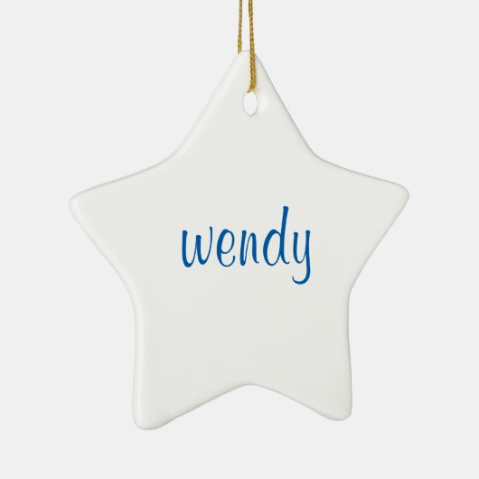 セラミックスパーソナライズされたター名前をカスタムするオーナメント セラミックオーナメント (右)