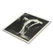 セラミックタイルとヴィンテージダンサー タイル (側面)