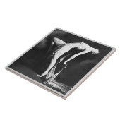 セラミックタイルとヴィンテージダンサー タイル (側面)