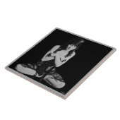 セラミックタイルとヴィンテージダンサー タイル (側面)