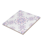 セラミックタイルのピンクとブルー タイル (側面)