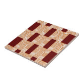 セラミックタイルのブルゴーニュ白色パターン タイル (側面)