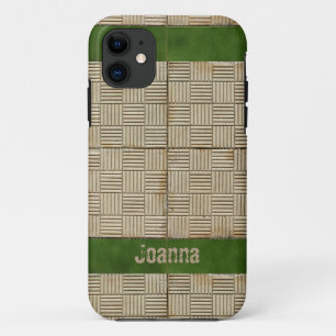 セラミックタイルの地中海のなパターン名前 iPhone 11 ケース