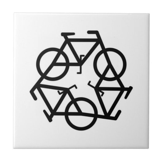 セラミックタイルをリサイクルして下さい タイル (正面)