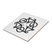 セラミックタイルをリサイクルして下さい タイル (側面)