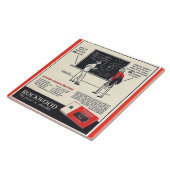 セラミックタイルを広告するKRW RockwoodチョコレートCo タイル (側面)