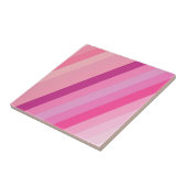 セラミックタイルカラフルカラーズピンクパステル タイル (側面)