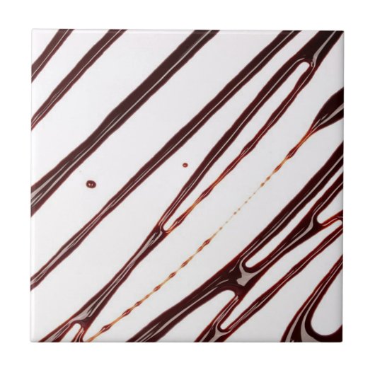 セラミックタイルチョコレートファッジ タイル (正面)