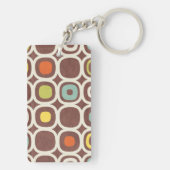 セラミックタイルパターン キーホルダー (裏面)