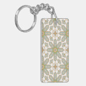 セラミックタイルパターン キーホルダー (正面左)