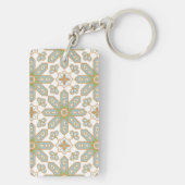 セラミックタイルパターン キーホルダー (裏面)