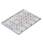 セラミックタイルパターン ノートブック (左側)