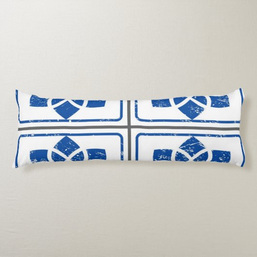 セラミックタイルパターン ボディピロー (正面)