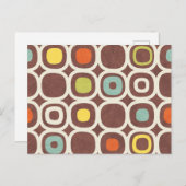 セラミックタイルパターン ポストカード (正面/裏面)