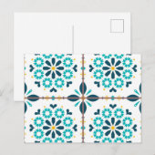 セラミックタイルパターン ポストカード (正面/裏面)