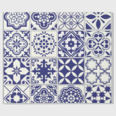 セラミックタイルパターン ラッピングペーパー (フラット)