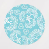 セラミックタイルパターン ラベル (デザイン2)