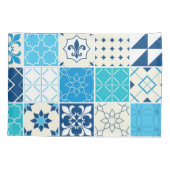 セラミックタイルパターン 枕カバー (裏面)