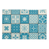 セラミックタイルパターン 枕カバー (裏面)