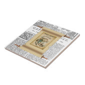 セラミックタイルパリフランスニュース タイル (側面)