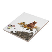 セラミックタイルリスキツネワーム タイル (側面)