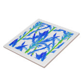 セラミックタイル上のTansy (L) タイル (側面)