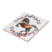 セラミックタイル国馬 タイル (側面)