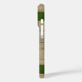 セラミックタイル地中海のパターンの任意の名前 Case-Mate iPhoneケース (裏面 / 左)