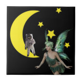 セラミックタイル妖精の宇宙飛行士 タイル (正面)