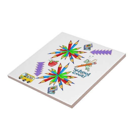 セラミックタイル新学期クール タイル (側面)