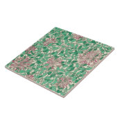 セラミックタイル暖炉William Morrisデザイン010 タイル (側面)