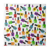 セラミックタイル果実爪、 ネイル研磨サロン タイル (正面)