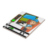 セラミックタイル白色交通光送出ドライバ タイル (側面)