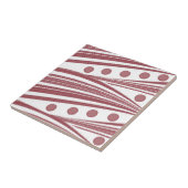 セラミックタイル赤 タイル (側面)