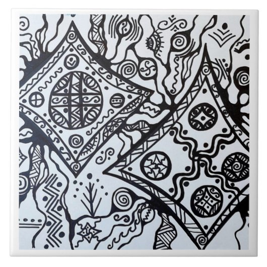 セラミックタイル (正面)