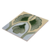 セラミックタイル – アンティークアールヌーボー縁どフローラ (側面)