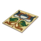 セラミックタイル – アールヌーボーフローラ (側面)