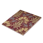 セラミックタイル – アールヌーボー再生フローラ (側面)