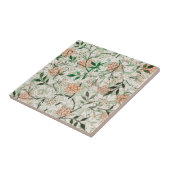 セラミックタイル：ウィリアム・モリス：ジャスミン タイル (側面)