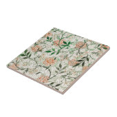 セラミックタイル：ウィリアム・モリス：ジャスミン タイル (側面)