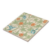 セラミックタイル：ウィリアム・モリス：トレリス タイル (側面)