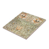 セラミックタイル:ウィリアム・モリス:ハニーサックル タイル (側面)