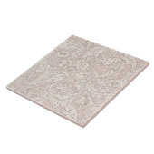 セラミックタイル；ウィリアム・モリス：フローラ タイル (側面)