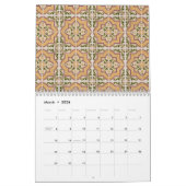 セラミックタイル カレンダー (3月 2026)