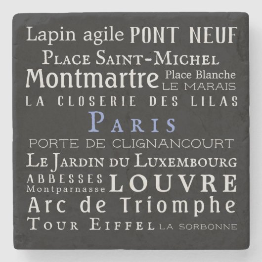 セラミックタイル ストーンコースター (正面)