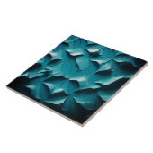 セラミックタイル「ターコイズ波III」 タイル (側面)