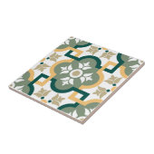 セラミックタイル – パターン1ハンターグリーン/さび/金ゴールド (側面)