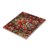 セラミックタイル：フローラヴィンテージチンツ タイル (側面)