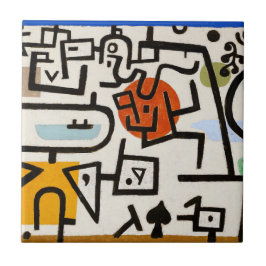 セラミックタイル：ポール・クレー タイル