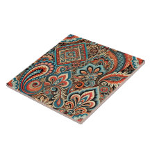 セラミックタイル：レトロポップ・アートの開花